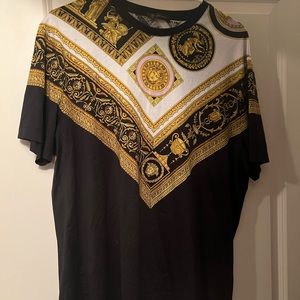 COPY - Versace baroque pattern t-shirt.